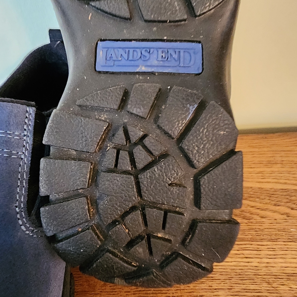 Land's End Suede Slip On Hiking Shoes - Picture 6 of 7